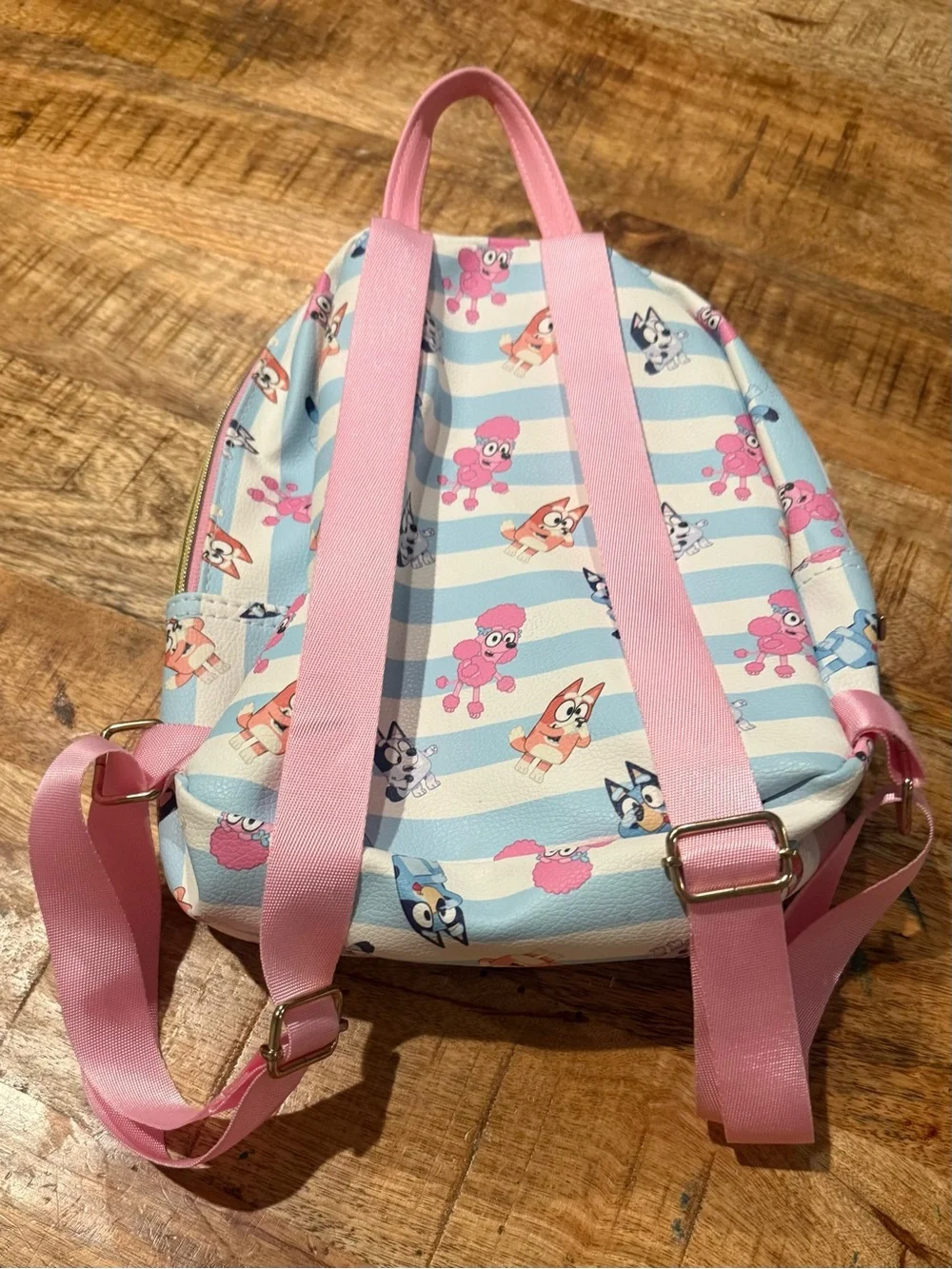 Bluey & Friends Striped Backpack